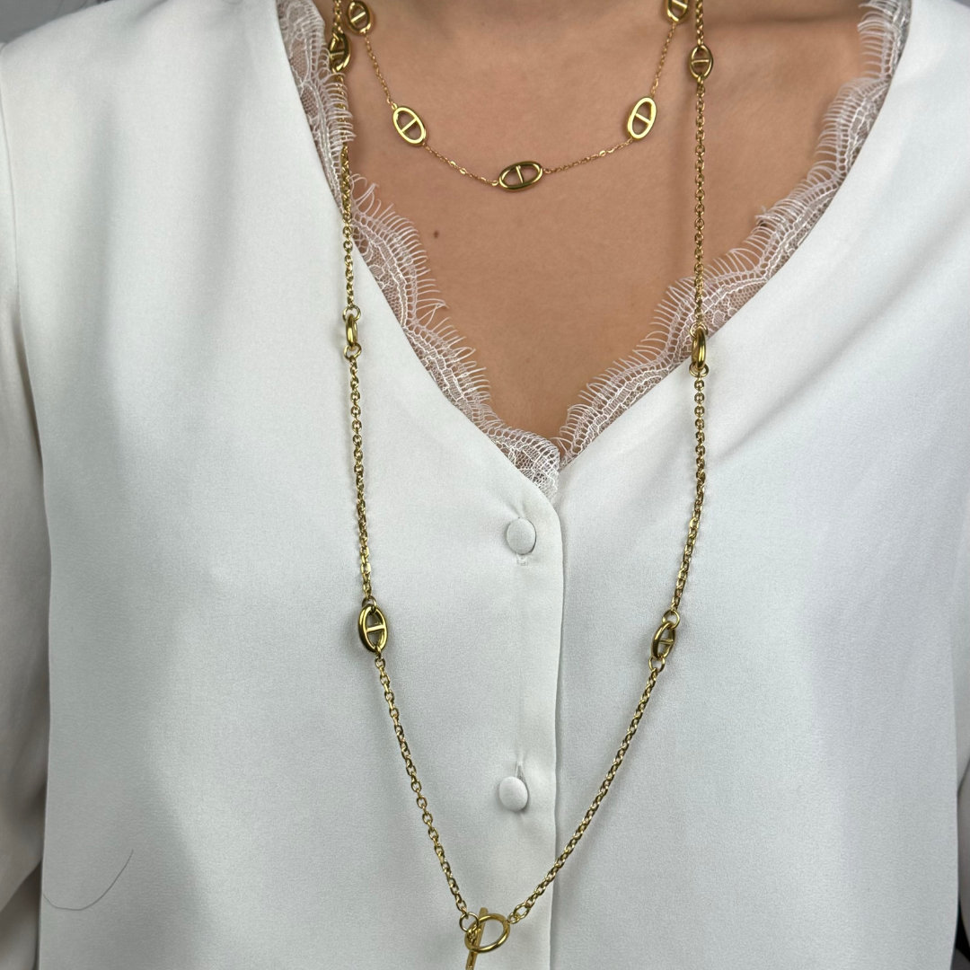 COLLIER SAUTOIRE AMBRE