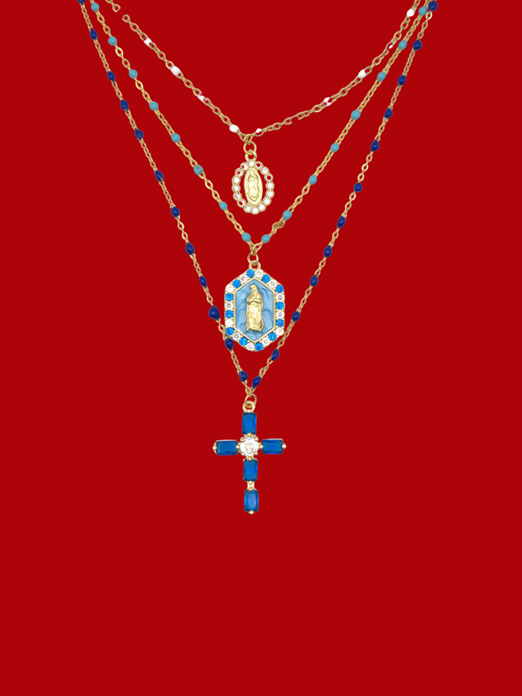 COLLIER TRIPLE DIVINE