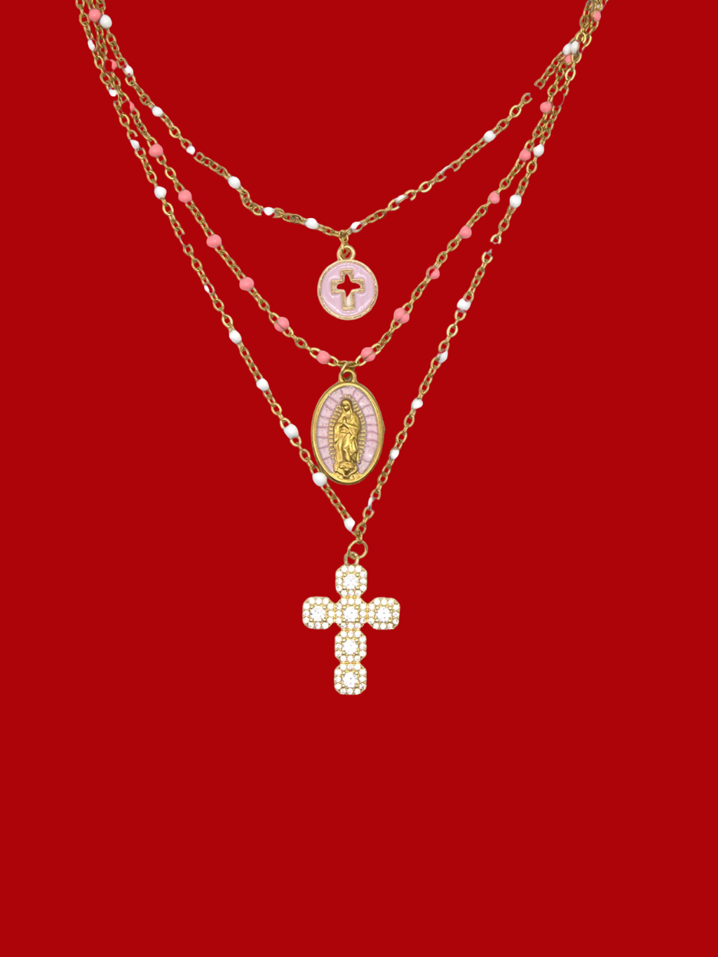 COLLIER TRIPLE QUARTZ