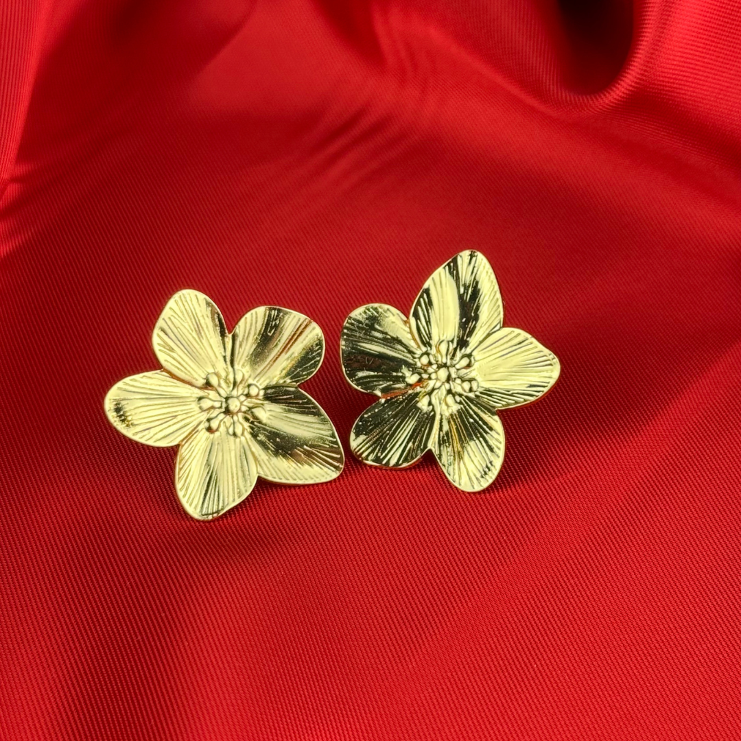 BOUCLES D'OREILLES ROSE