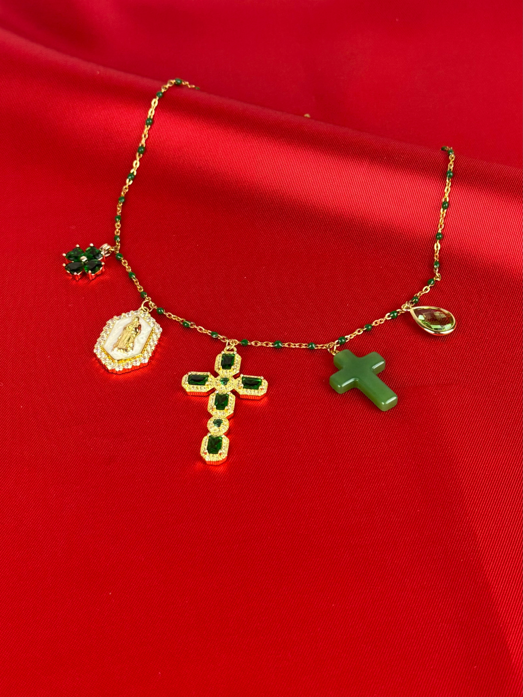 COLLIER EMERAUDE