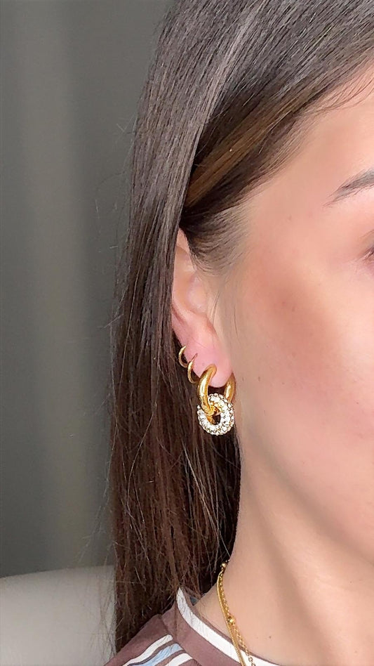 BOUCLES D'OREILLES LILA